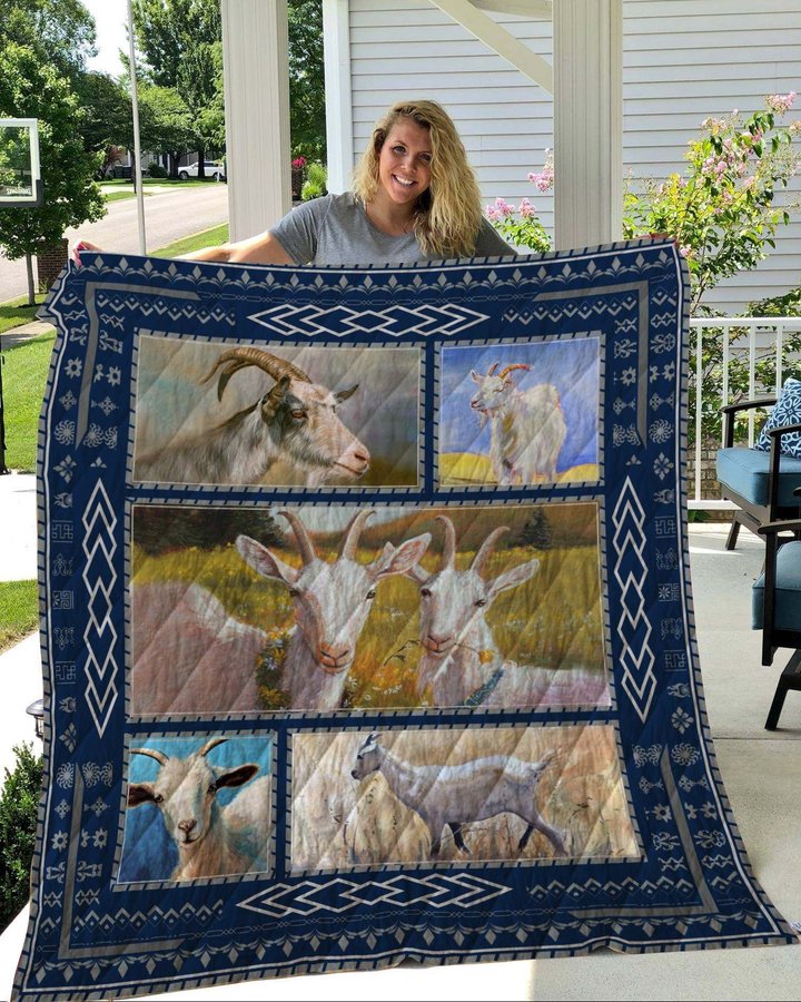 QUIANI17005 GOAT Quilt Blanket