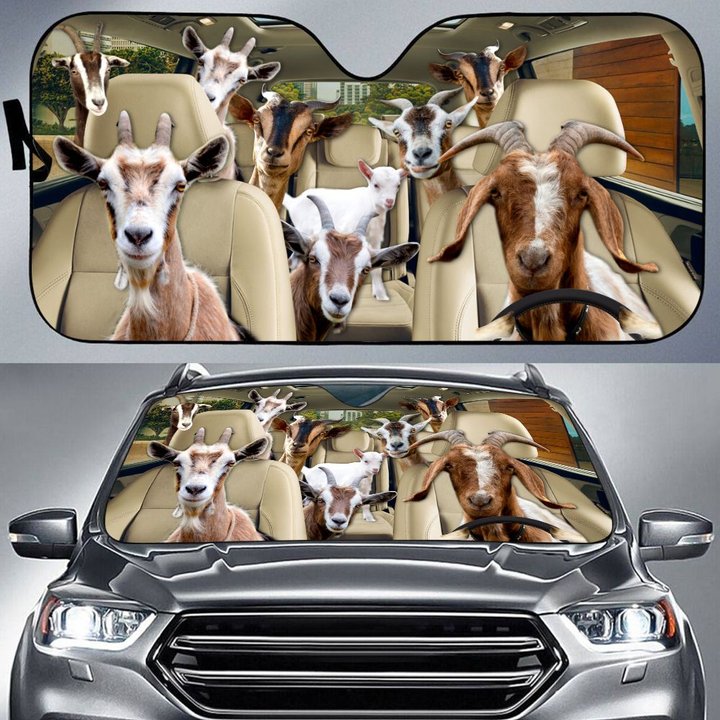 THC21081001 Goat Car Sun shade