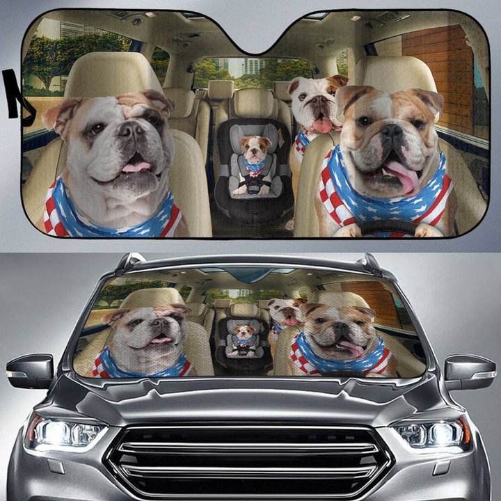 CHC2005 Bulldog Car Sun shade