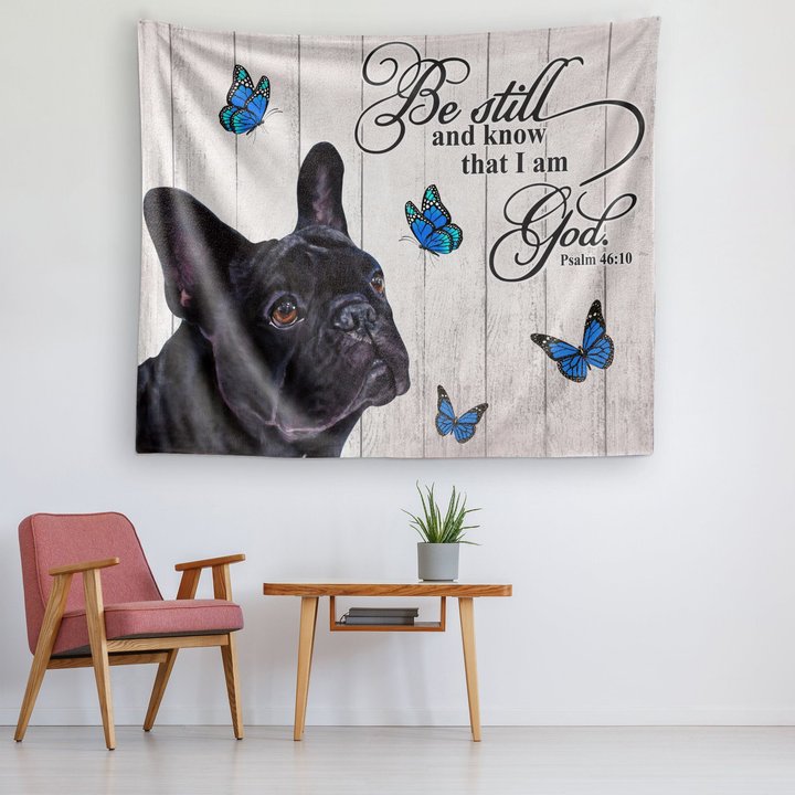 THA0244 French Bulldog Tapestry