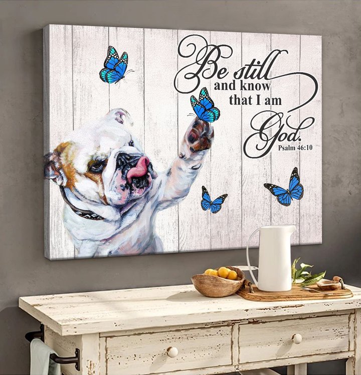 THD0146 Bulldog Matte Canvas