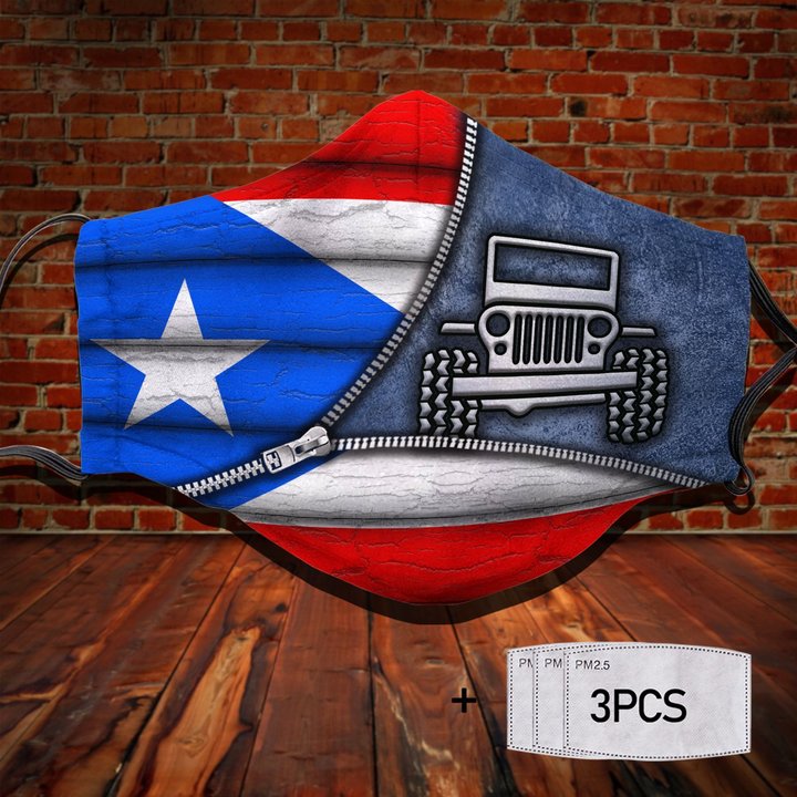 DIM1108002-Puerto Rico-JE-EP Face Mask