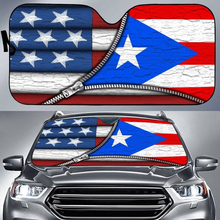 DICF1003-Puerto Rico Car Sun shade