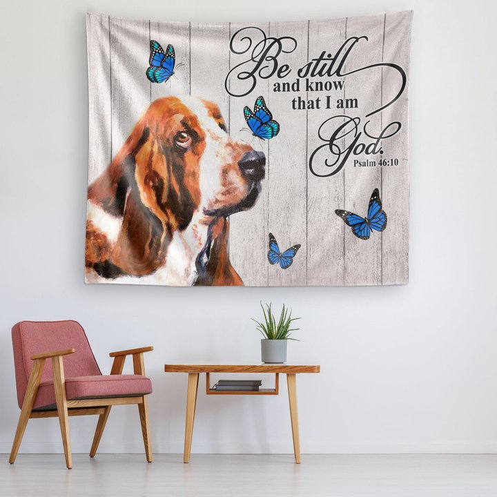 THA0230 Basset Hound Tapestry