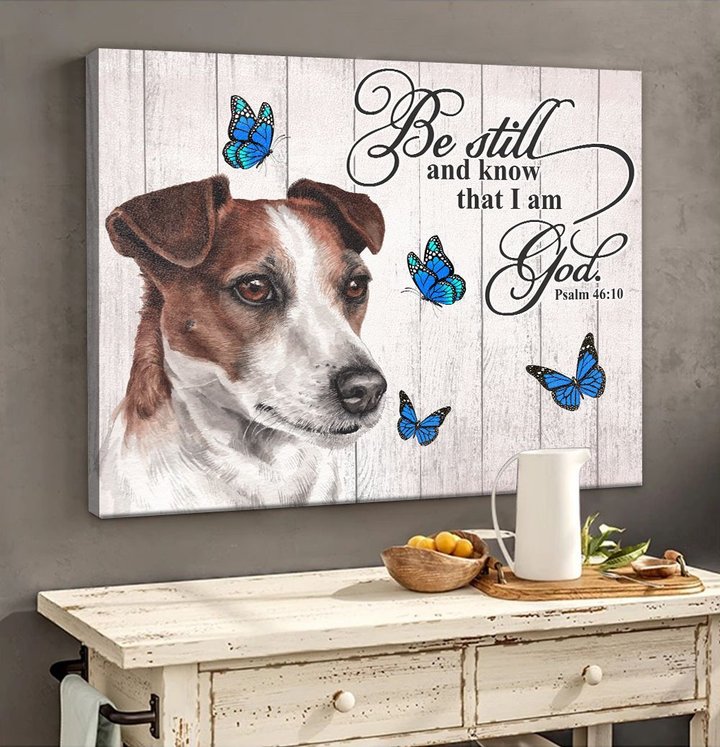 THD0115 Jack Russell Terrier Matte Canvas