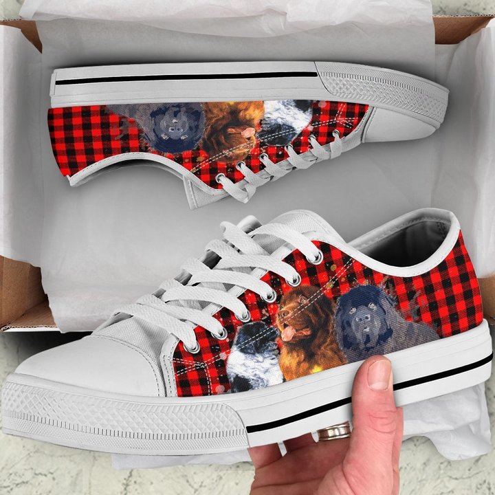 THS201 Newfoundland Dog Low Top