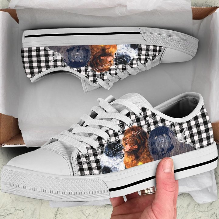 THS202 Newfoundland Dog Low Top