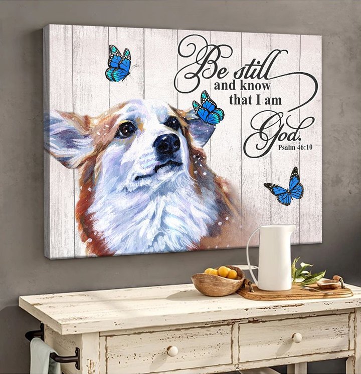 THD0106 Corgi Matte Canvas