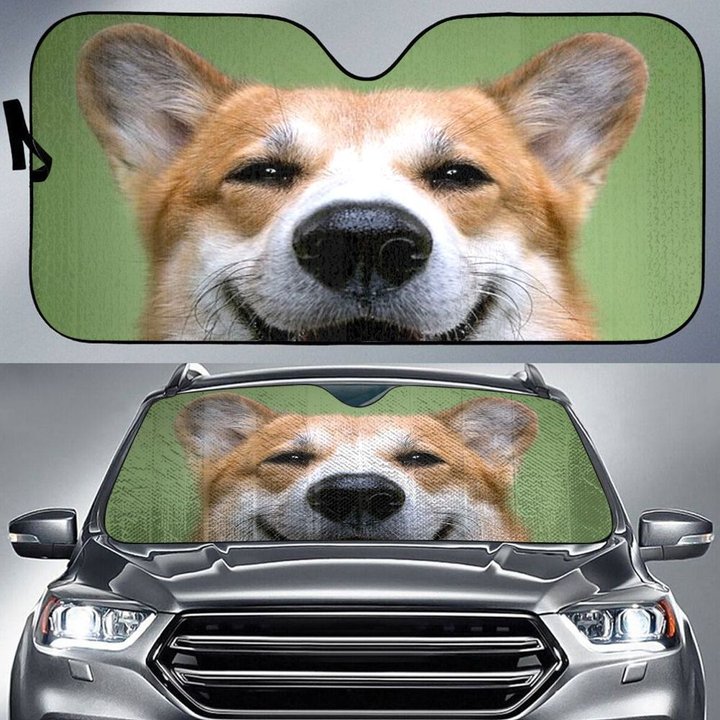 CHC4004 Corgi Car Sun shade