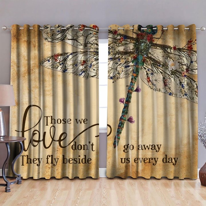 MHWCHCH101 Dragonfly1 WINDOW CURTAINS