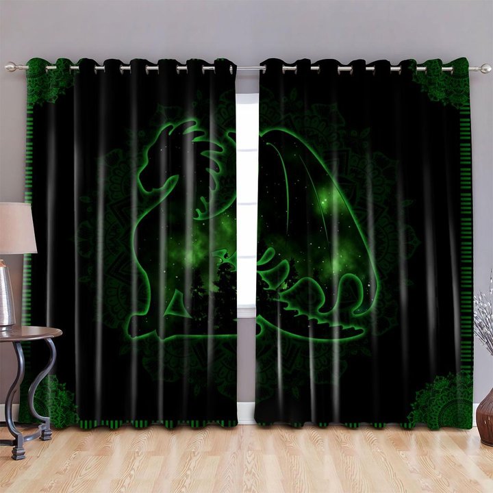 DIWD1001-Dragon WINDOW CURTAINS