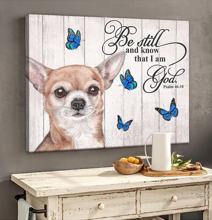 THD0111 Chihuahua Matte Canvas