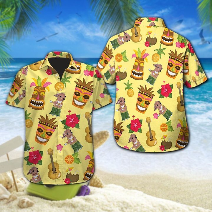 MHTCHO1202 - MHOCHO1202 Chihuahua Hawaii Set
