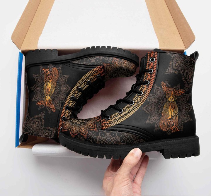 THBOOTD102 Chihuahua Leather Boots 2020