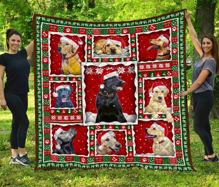 THQD46006 Labrador Retriever Quilt Blanket