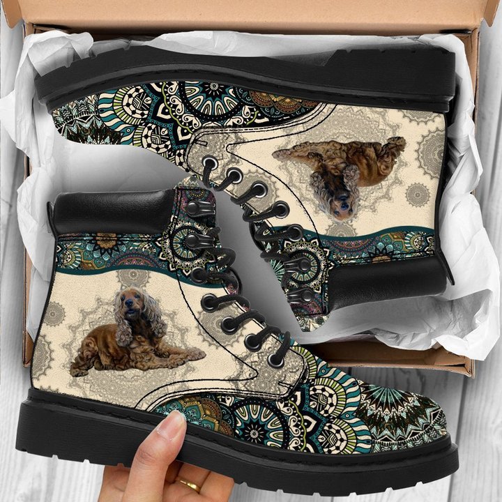 THS1033 English Cocker Spaniel All Season Boots 2020