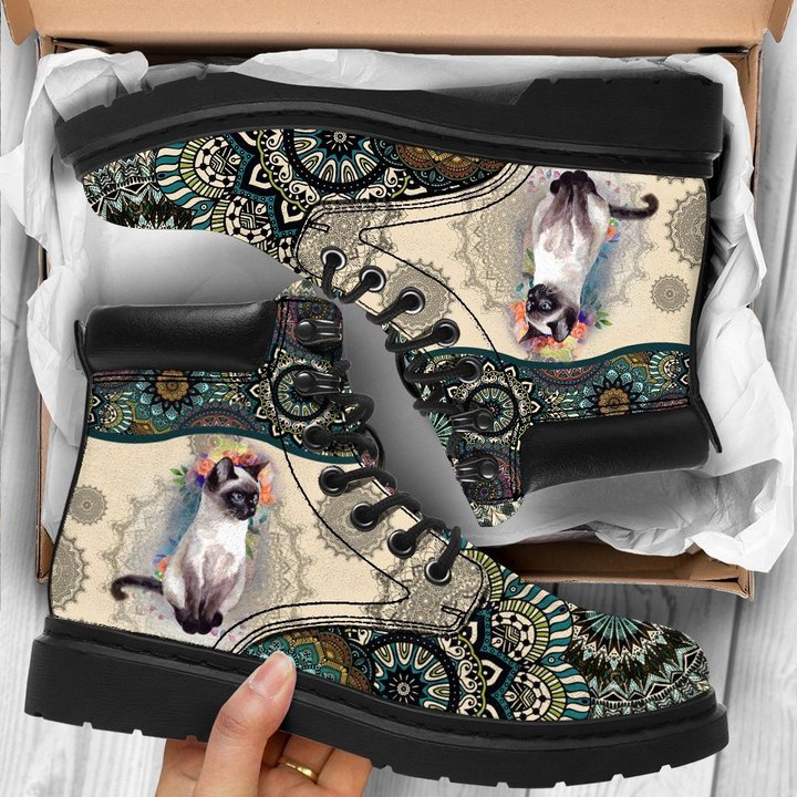 THS1026 Siamese cat All Season Boots 2020