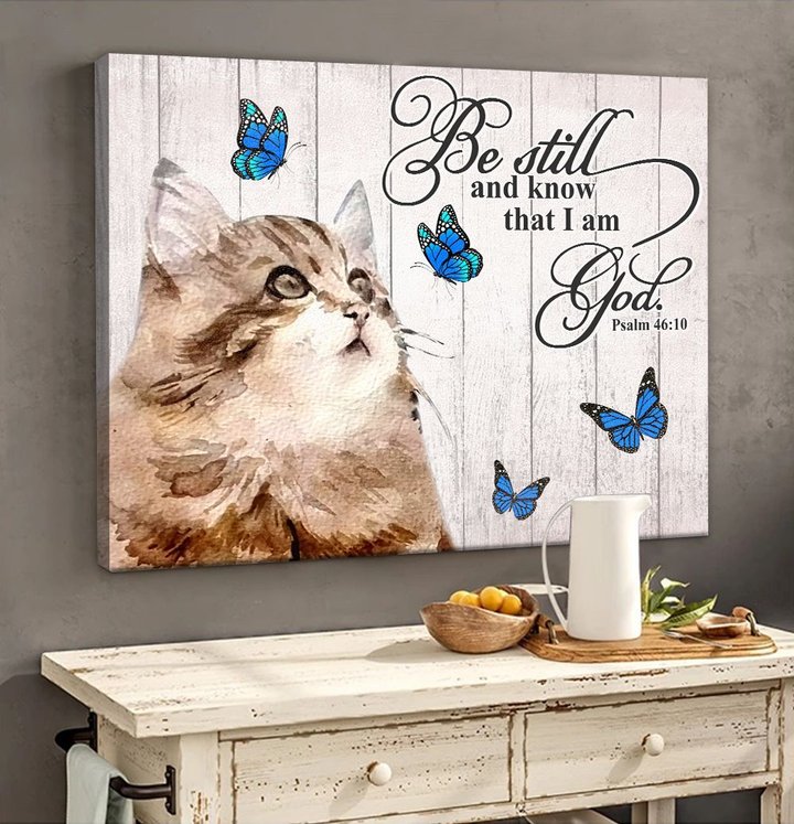 THD0126 Cat Matte Canvas