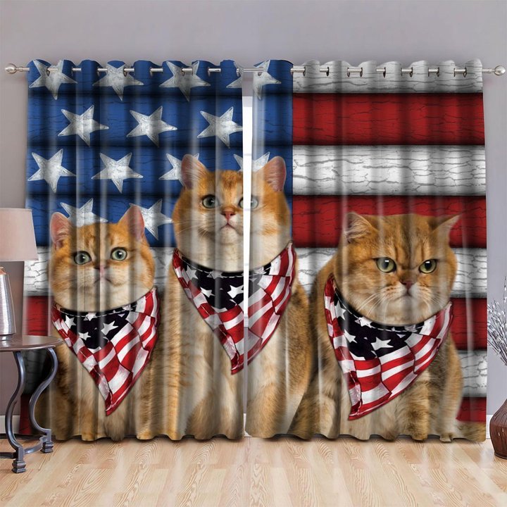 DIWD9004-Cat WINDOW CURTAINS