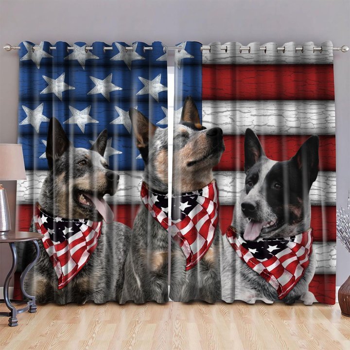 DIWD9001-Australian cattle WINDOW CURTAINS