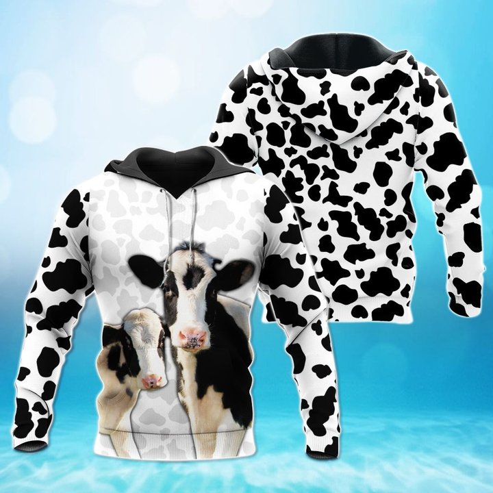 BIT0305 Dairy Cattle Patterns 3D HOODIE