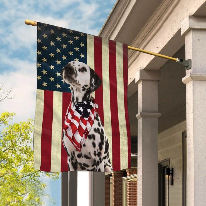 BIF1002 Dalmatian House Flag