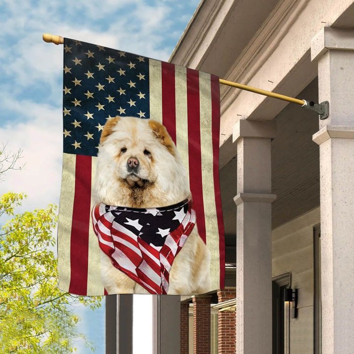 BIF1001 Chow Chow House Flag