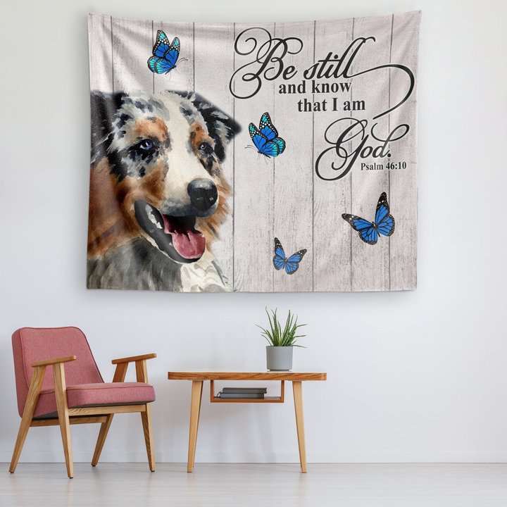 THA0229 Australian Shepherd Tapestry