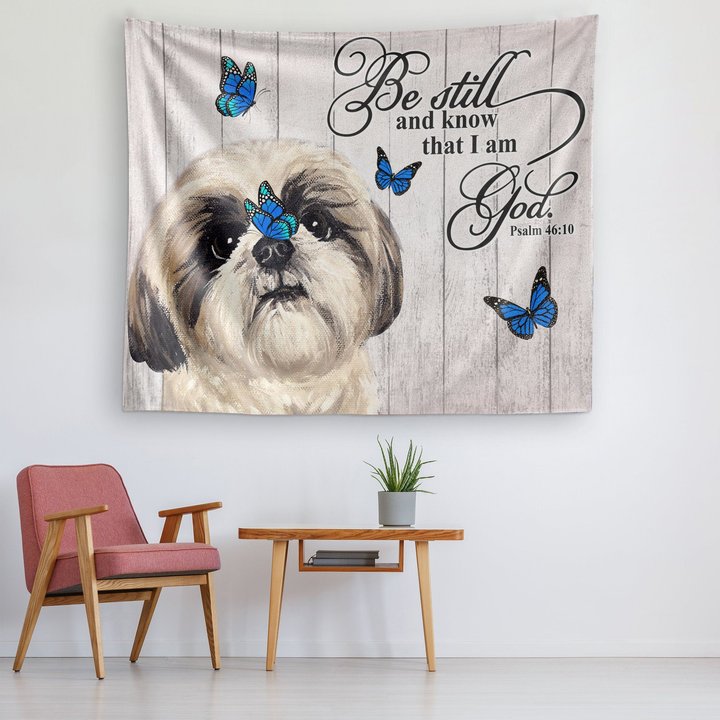 THA0259 Shih Tzu Tapestry