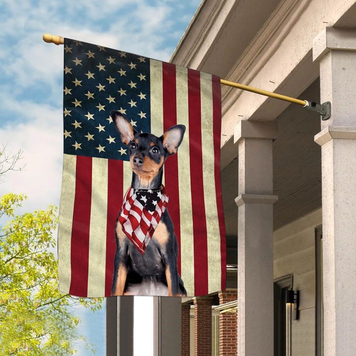BIF1010 Miniature Pinscher House Flag