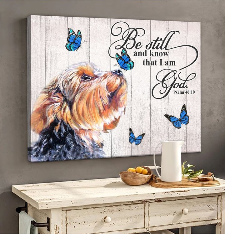 THD0110 Yorkshire Terrier Matte Canvas