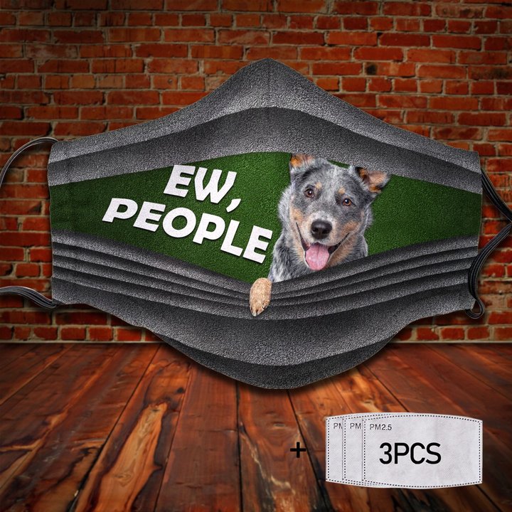 Australian Cattle Dog Face Mask THM21092901