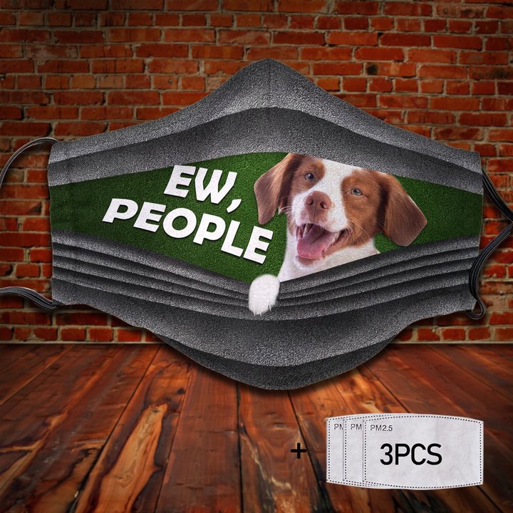 Brittany Spaniel Face Mask THM21092905