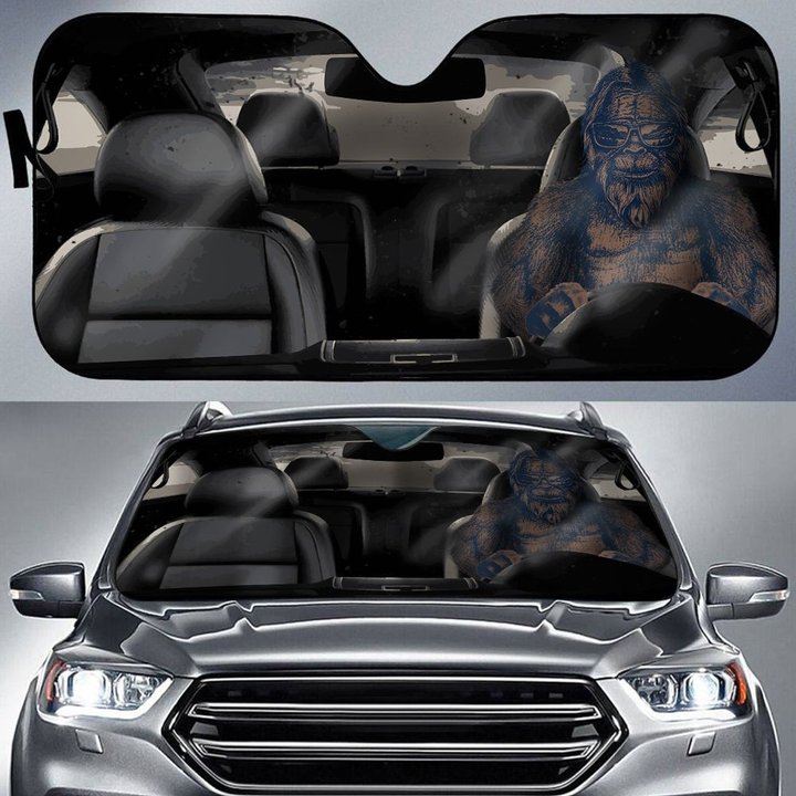 CHC0005 Bigfoot Car Sun shade