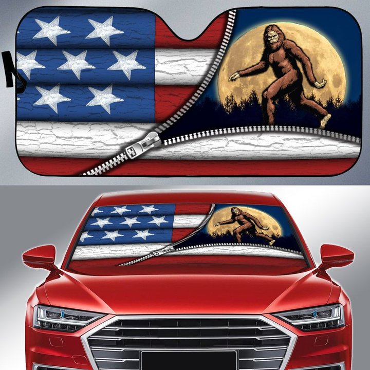 DIC20074007-Bigfoot Car Sun shade