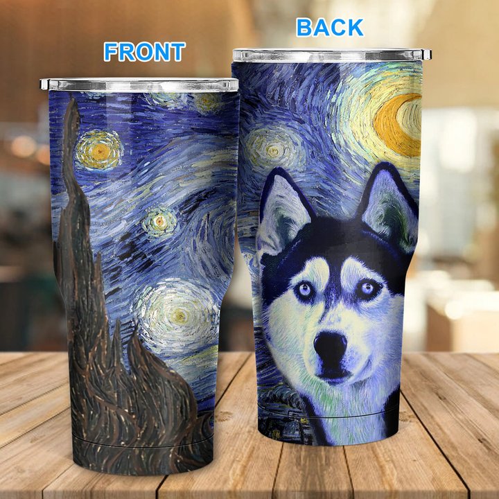 Siberian Husky Tumbler THU21111865