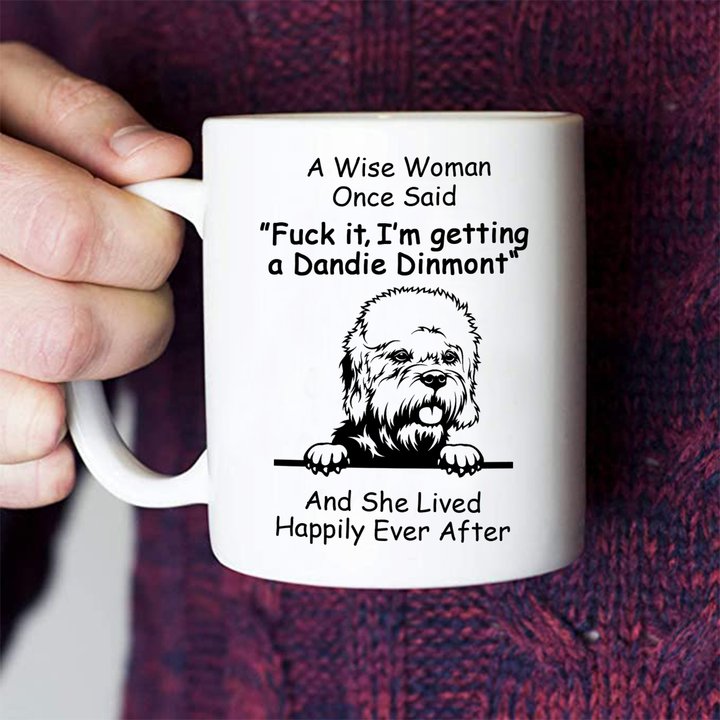 Dandie Dinmont Happily Mug THM22021153