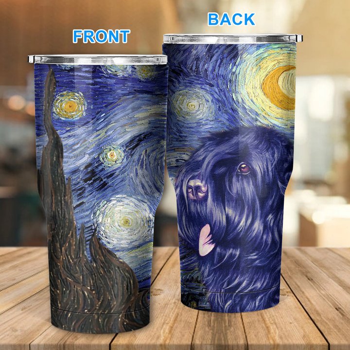 Black Russian Terrier Tumbler THU22031851