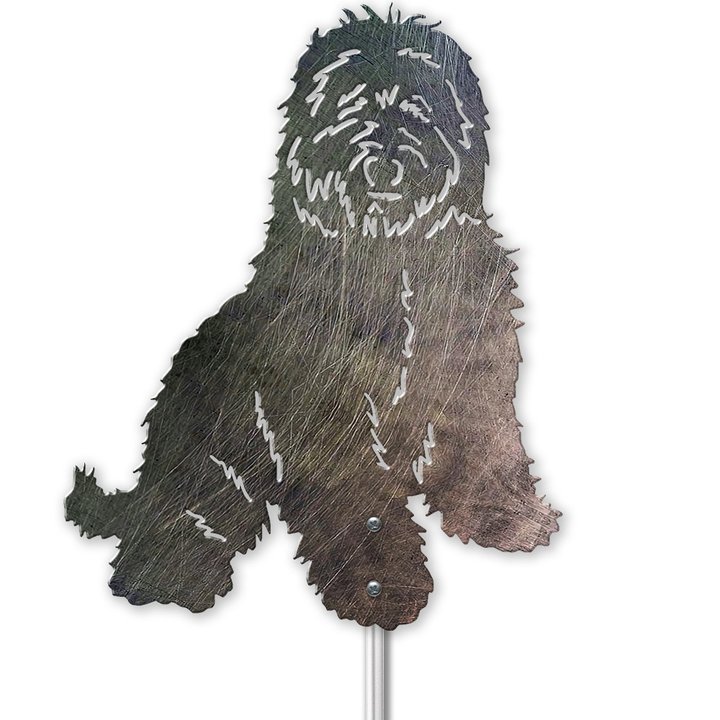Labradoodle Metal Garden Art THMS22042953