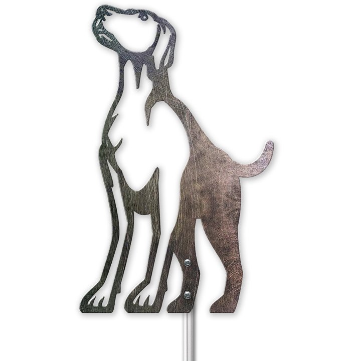 German Shorthaired Pointer Metal Garden Art THMS22050353