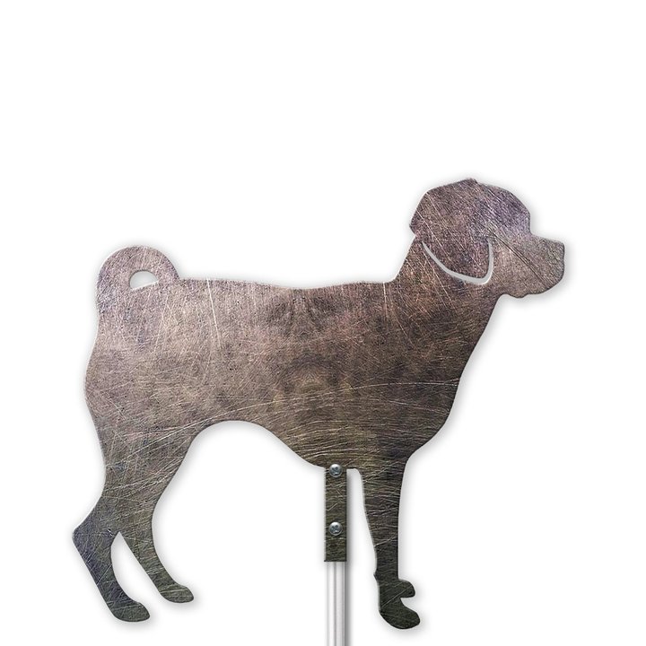 Puggle Metal Garden Art THMS22050356