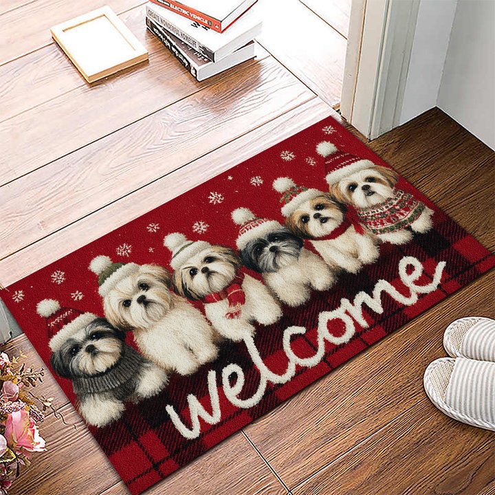 [ NOT EMBROIDERED ] Shih Tzu Doormat THJ25111372