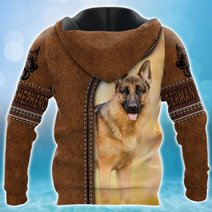 THT5145 German shepherd 3D HOODIE