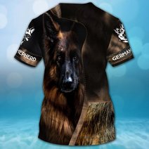 CHTD2005 German Shepherd Personalized 3D HOODIE