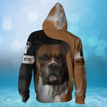CHTD2001 Boxer Personalized 3D HOODIE