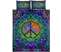 THE5070 Hippie Quilt Bed Set