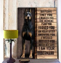 CHD0106 Dobermann Matte Canvas