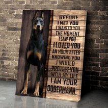 CHD0106 Dobermann Matte Canvas