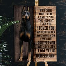 CHD0106 Dobermann Matte Canvas