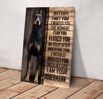 CHD0106 Dobermann Matte Canvas